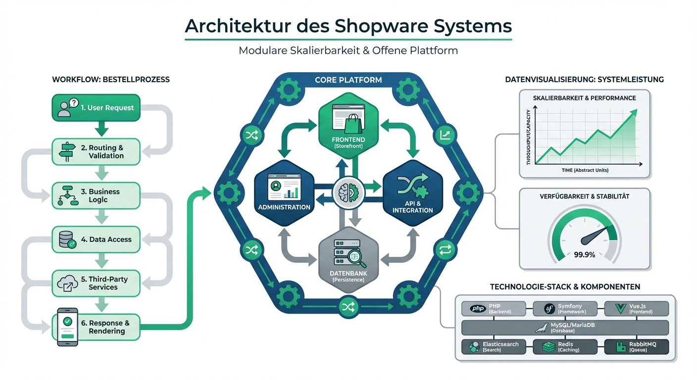 Architektur des Shopware Systems