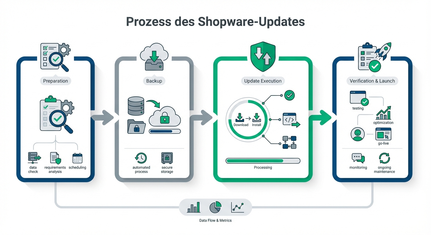 Prozess des Shopware-Updates