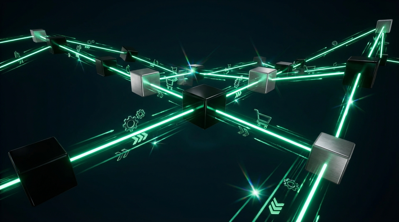 Titelbild für den Blogbeitrag: Workflow-Automation im Shop: Weniger Aufwand, mehr Marge