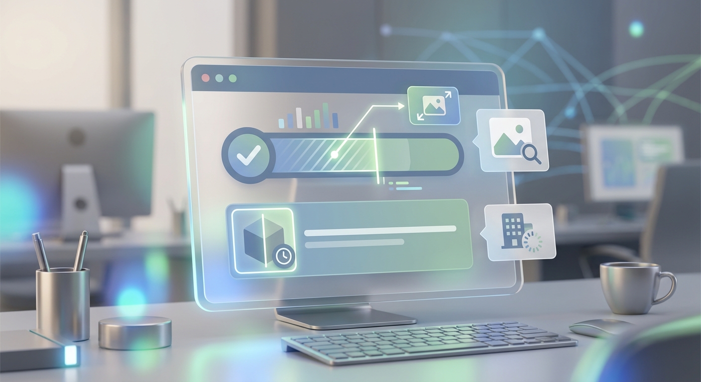 Screenshot von PageSpeed Insights mit markiertem Hinweis „Serve images in next-gen formats“ und LCP-Element-Vorschau