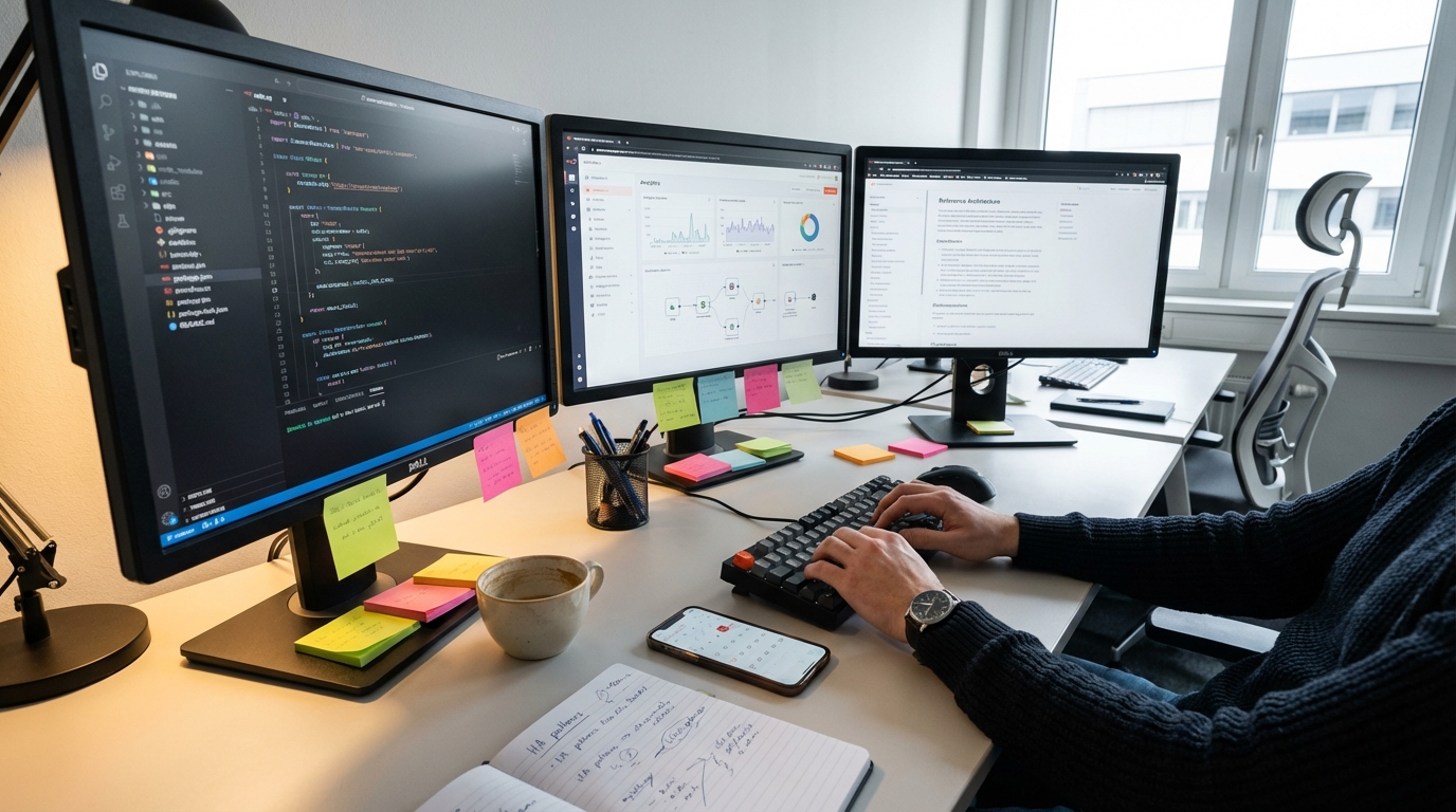 Titelbild für den Blogbeitrag: n8n High Availability: Reference Architecture, Deployment Patterns, and Best Practices