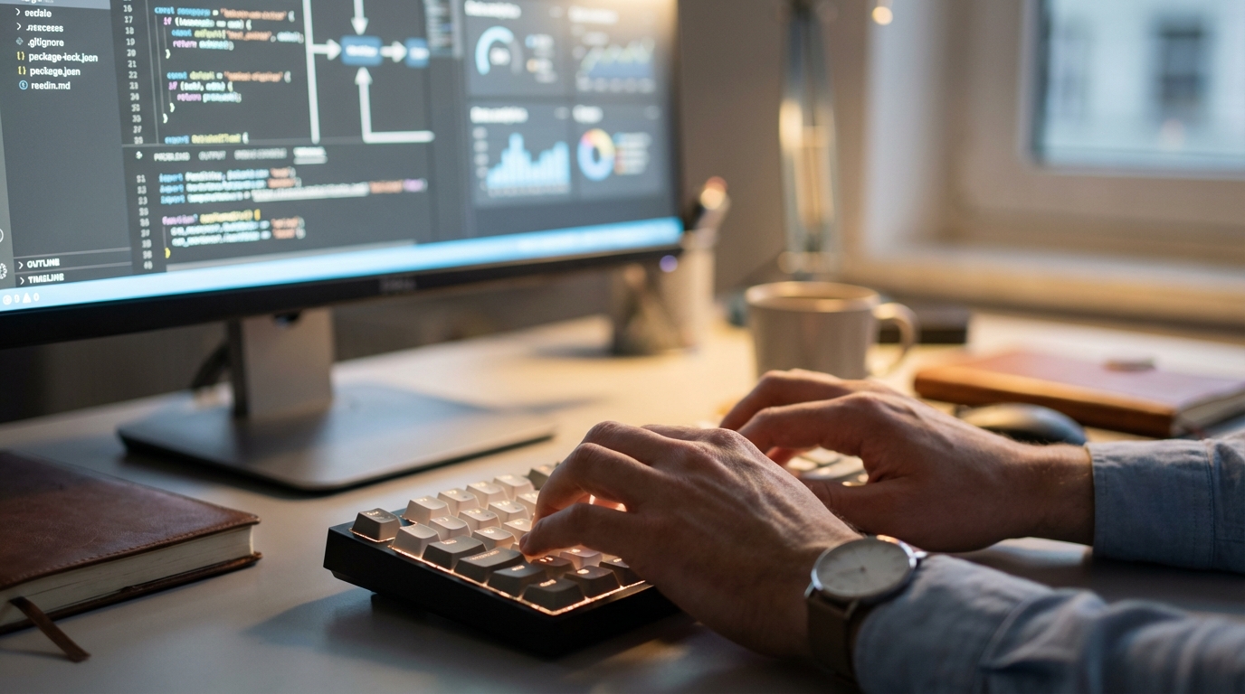 Titelbild für den Blogbeitrag: n8n Data Sync: Design Patterns, Integrations, and Reliable Sync Workflows