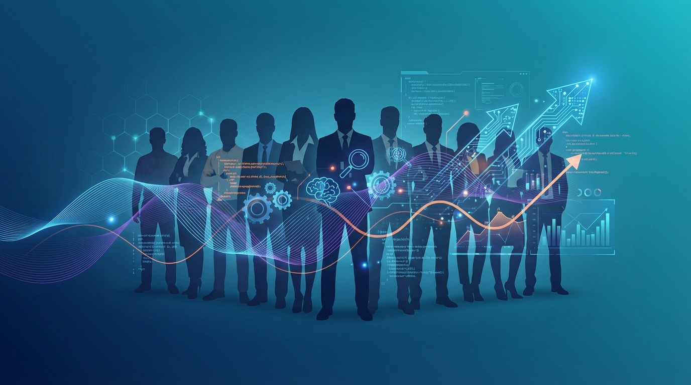 Titelbild für den Blogbeitrag: Enhancing Performance in AI Agencies: Key Techniques and Metrics