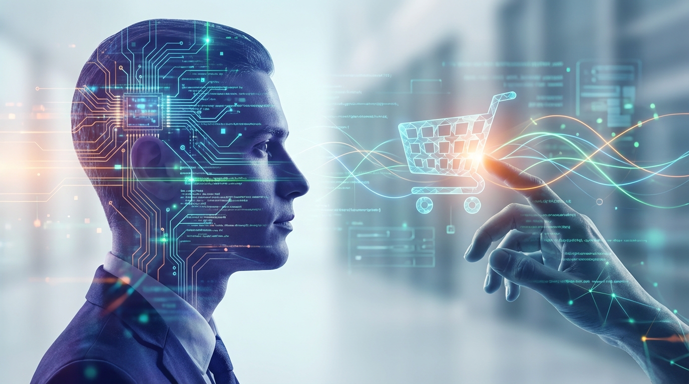 Titelbild für den Blogbeitrag: LLM-Integration im Shop: Weniger Aufwand, weniger Fehler