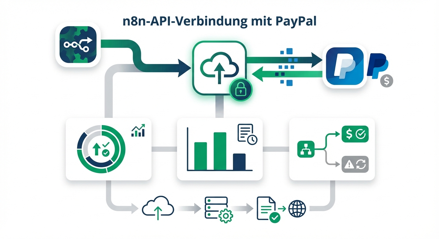 Überblick über die n8n-API-Verbindung mit PayPal