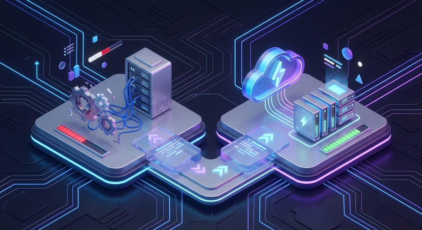 Vergleich der Ladezeiten vor und nach Cloudox-Optimierung